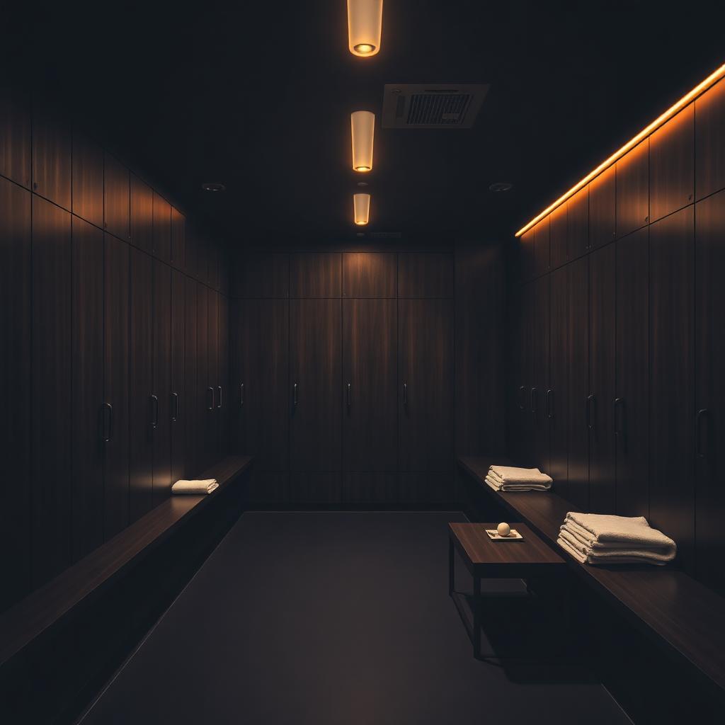 Premium locker rooms